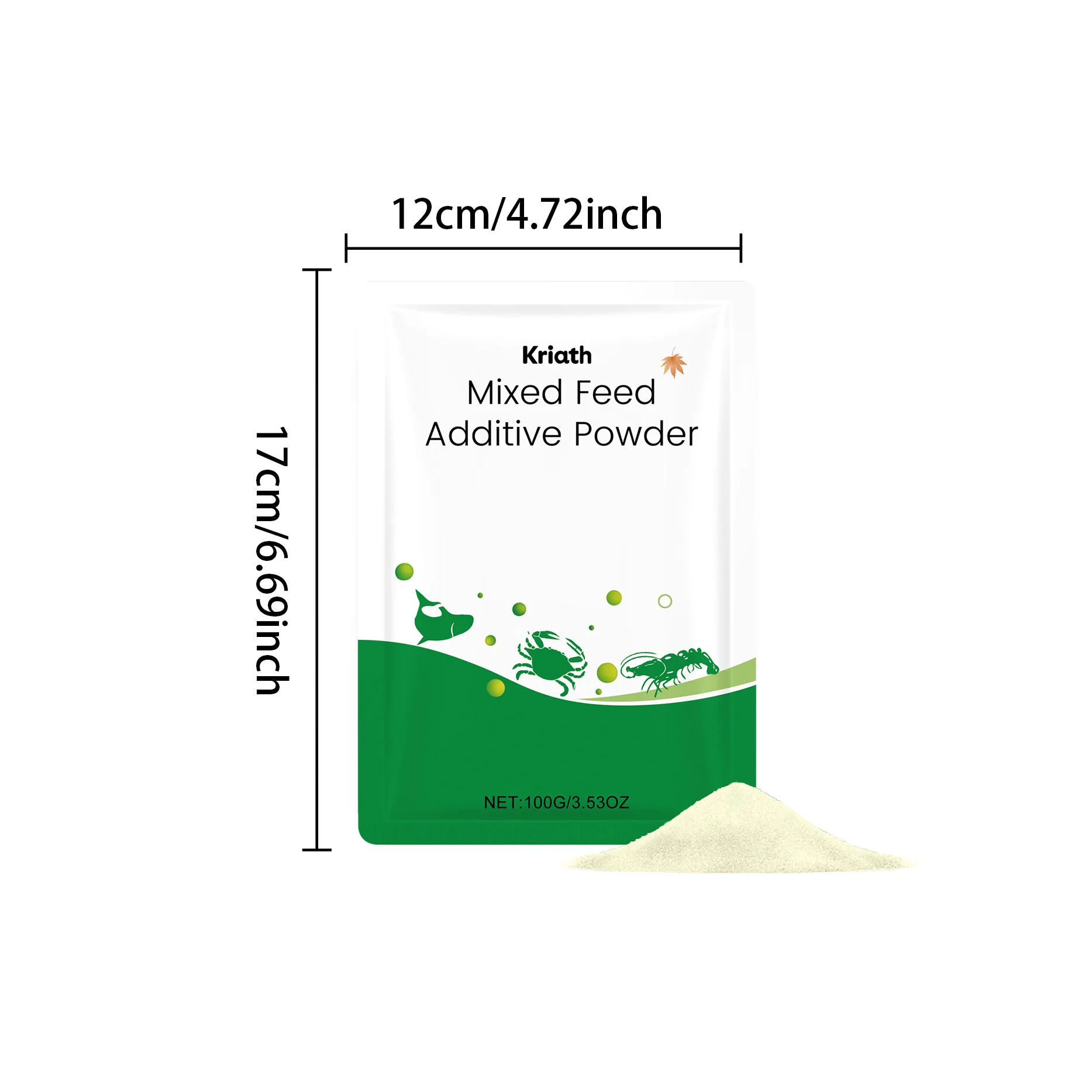 Mixed Feed Additive Powder for Aquaculture - Growth & Stability Formula 1 aquatic feed additive powder spu988677708198 desc 1
