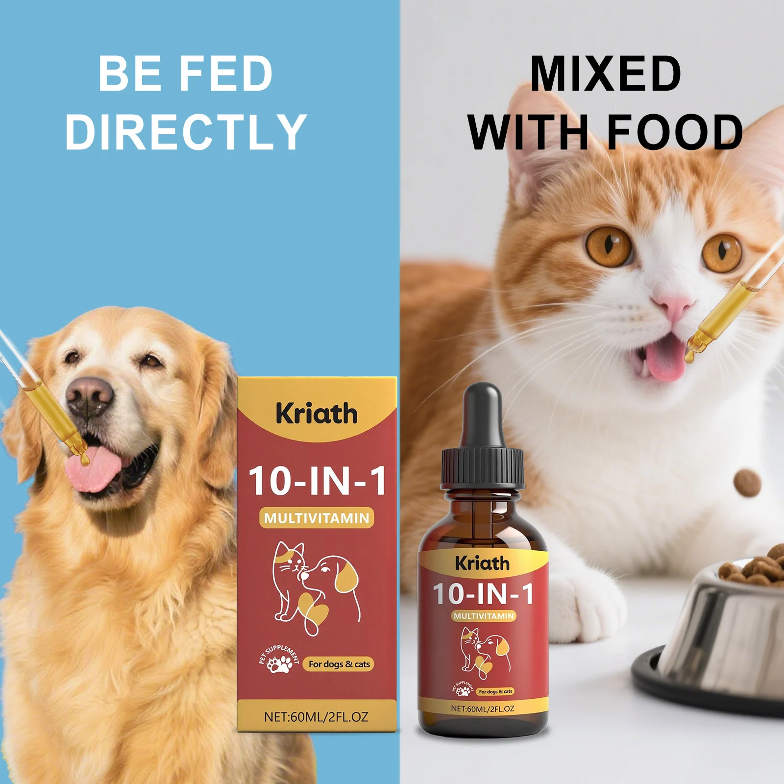 10-in-1 Multivitamin Liquid for Dogs and Cats - Joint & Immune Support 2 pet multivitamin liquid spu976102704600 desc 2