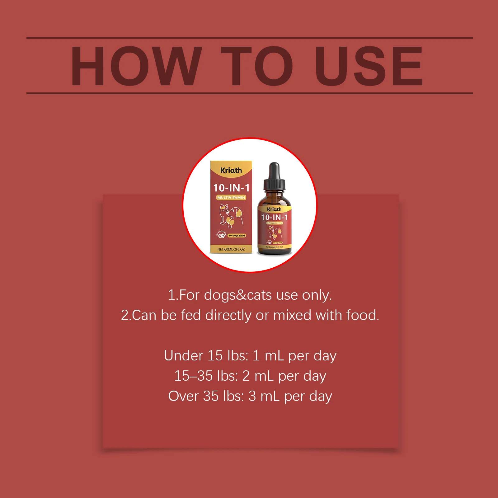 10-in-1 Multivitamin Liquid for Dogs and Cats - Joint & Immune Support 4 pet multivitamin liquid spu976102704600 desc 4